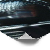 Robot 3 Mattes Poster (Ecke)