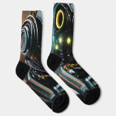 Robot 3 Premium Socken (Rechts)