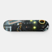 Robot-3-Skateboard Skateboard (Horizontal)