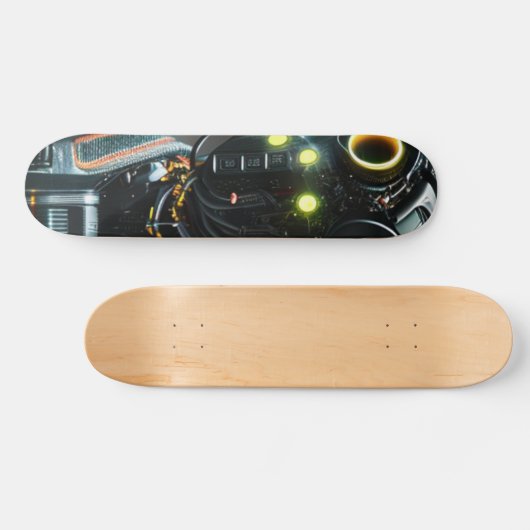 Robot-3-Skateboard Skateboard (Horizontal)