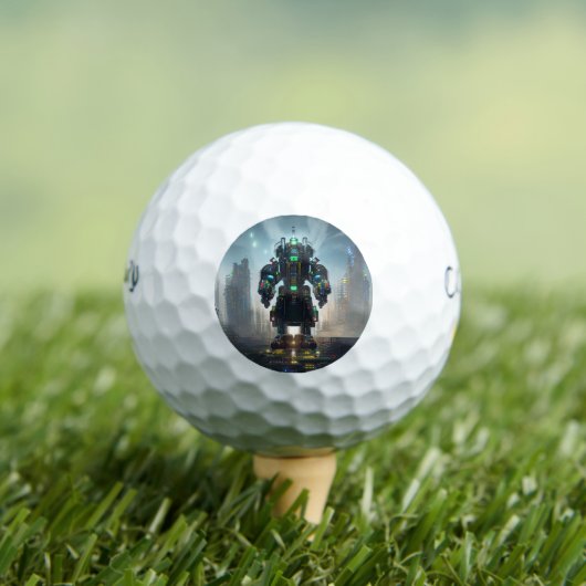 Robot 4 Callaway Warbird Golfbälle 12 pk (Insitu T-Shirt)