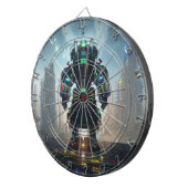 Robot-4-Dartboard Dartscheibe (Vorderseite rechts)