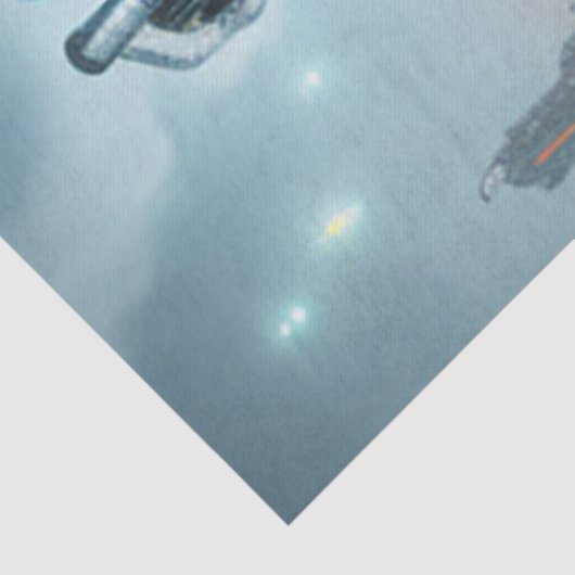 Robot-4-Gewebepapier Seidenpapier (Detail)