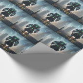 Robot-4-glänzendes Packpapier (Ecke)