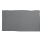 Robot 4 graue Kissenschale Kissenbezug (Rückseite)