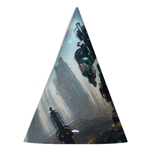 Robot-4-Party-Hüte Partyhütchen (Links)