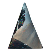 Robot-4-Party-Hüte Partyhütchen (Rechts)