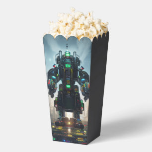 Robot-4-Popcornboxen Geschenkschachtel