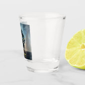 Robot-4-Shotglas Schnapsglas (Rechts)