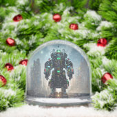 Robot 4 snow globe schneekugeln (Weihnachten)