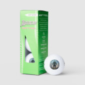 Robot 4 Srixon Soft Feel Golfbälle 3 pk (Verpackung)