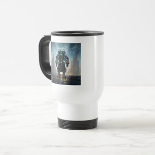 Robot-4-Tasse Reisebecher