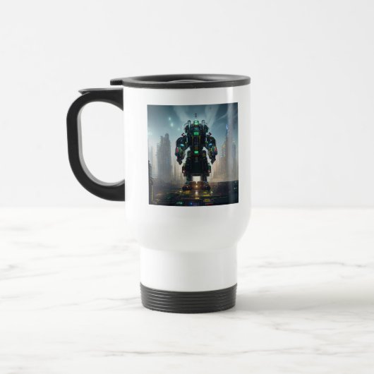 Robot-4-Tasse Reisebecher (Links)