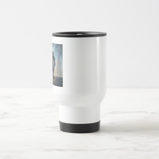 Robot-4-Tasse Reisebecher (Mittel)