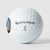 Robot 4 Taylor Made TP5 Golfbälle 3 pk (Logo)