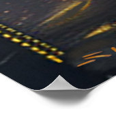 Robot 4 Wert mattes Poster (Ecke)