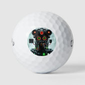 Robot 5 Callaway Warbird Golfbälle 3 pk (Vorderseite)