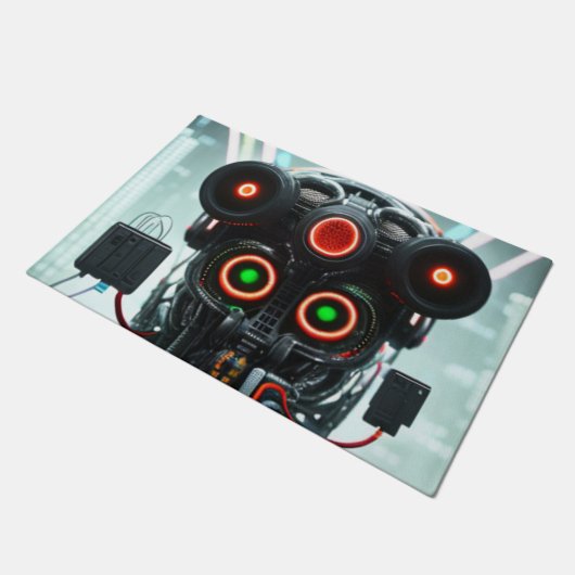 Robot 5 Doormat Fußmatte (Schrägansicht)