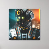 Robot-5-Leinwand Leinwanddruck (Vorderseite)