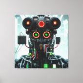 Robot 5 Leinwanddruck (Vorderseite)