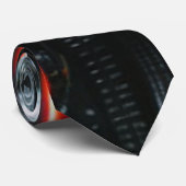 Robot 5 Männer Krawatte (Gerollt)