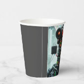 Robot-5-Papierbecher Pappbecher (Rechts)