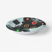 Robot-5-Papierschale Pappteller (Gewinkelt)