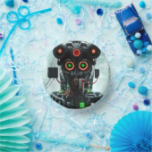 Robot-5-Papierschale Pappteller (Party)