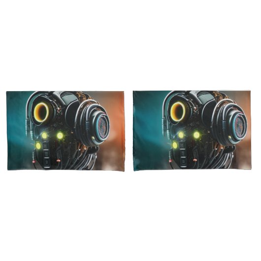 Robot-5-Pillowcases Kissenbezug (Vorderseite-Set)