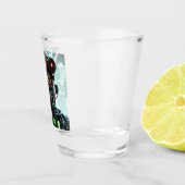 Robot-5-Schrotglas Schnapsglas (Rechts)