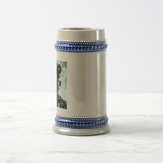 Robot 5 stein bierglas (Mittel)