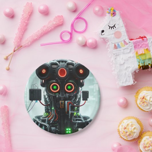 Robot-5-Teller Pappteller (Party)