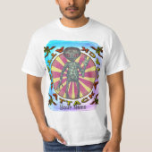 Robot Alien Attack T - Shirt (Vorderseite)