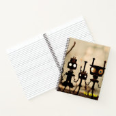 Robot-Ants-Notebook Notizblock (Innenseite)