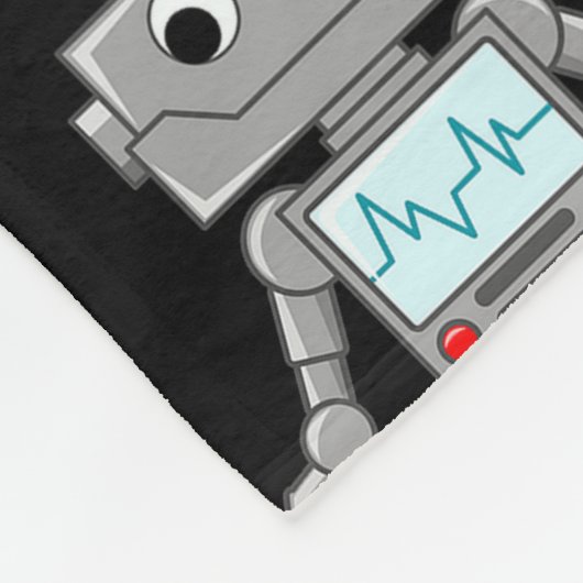 Robot Army Fleece Blanka (Ecke)