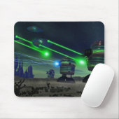 Robot Attack Mousepad (Mit Mouse)