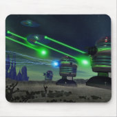 Robot Attack Mousepad (Vorne)