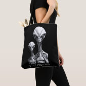 Robot-Außerirdischen Tasche (Von Nahem)
