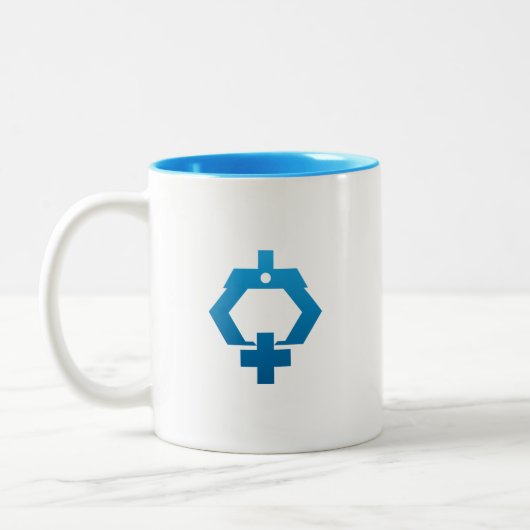Robot-B Zweifarbige Tasse (Links)