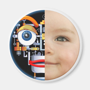 Robot-Baby-Magnet Magnet