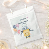 Robot Birthday Party-Kinder Geschenktütchen (Ausgeschnitten)
