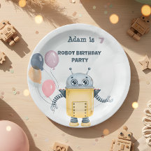 Robot Birthday Party-Kinder