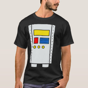 Robot Body Costume Leicht Halloween Funny Gift Nie T-Shirt