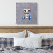 Robot Boomer Leinwanddruck (Insitu (Schlafzimmer))