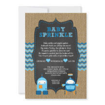 ROBOT BOOT, Baby-Sprinkle / Bachtel-Tafel RUSTIC