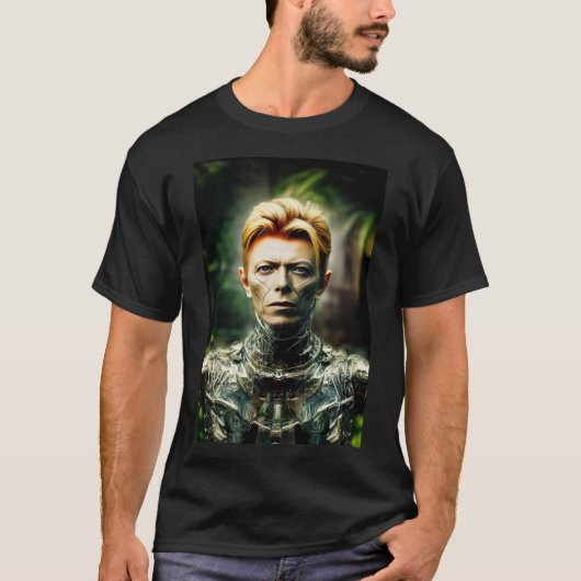 Robot Bowie T-Shirt (Vorderseite)