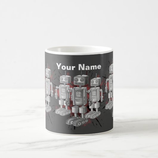 Robot Brigade Tasse (Mittel)