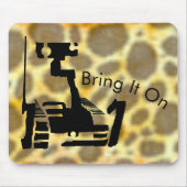 Robot 'Bring it On' Mousepad (Vorne)