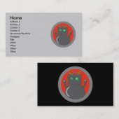 Robot Business Cards Visitenkarte (Vorne/Hinten)