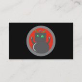 Robot Business Cards Visitenkarte (Rückseite)